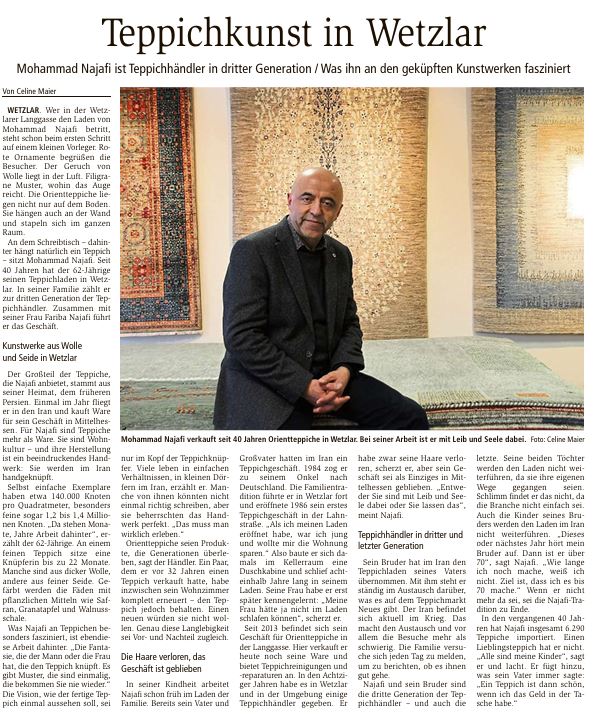 Najafi WNZ März 2026